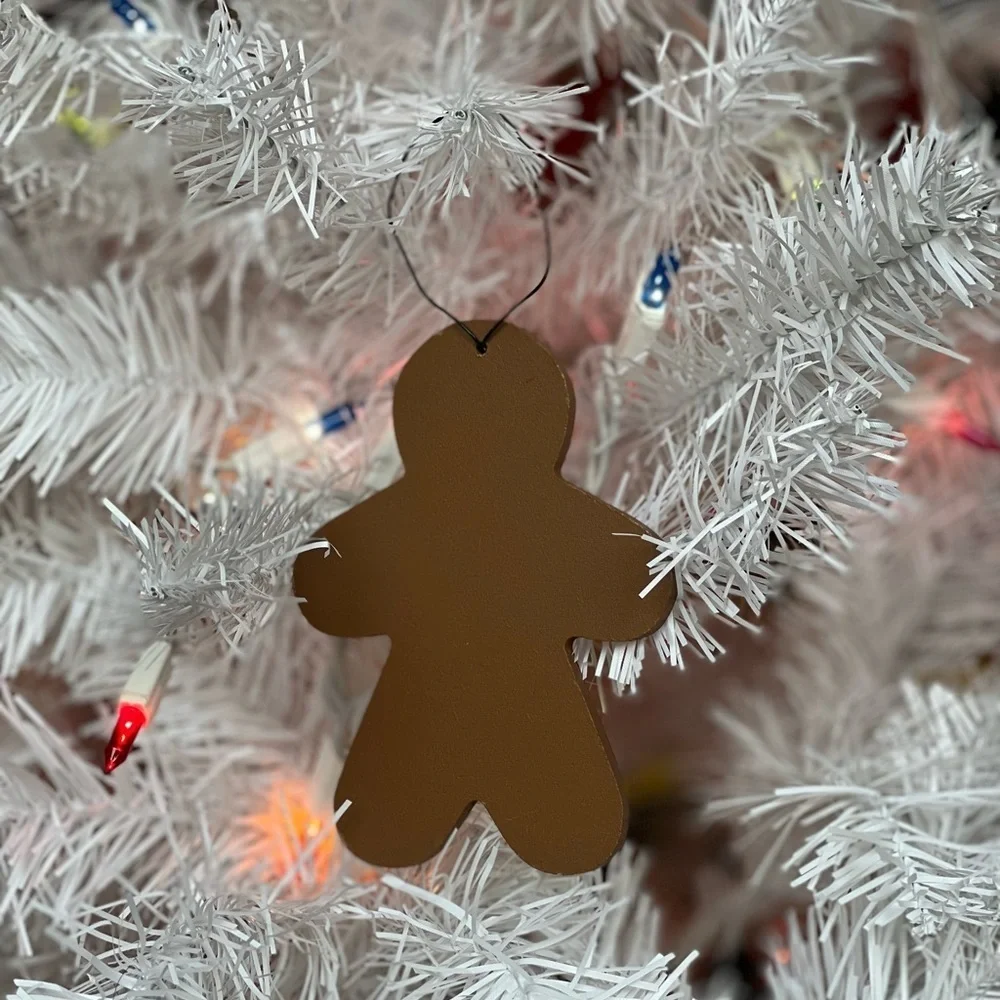 Gingerbread Man Christmas Ornament